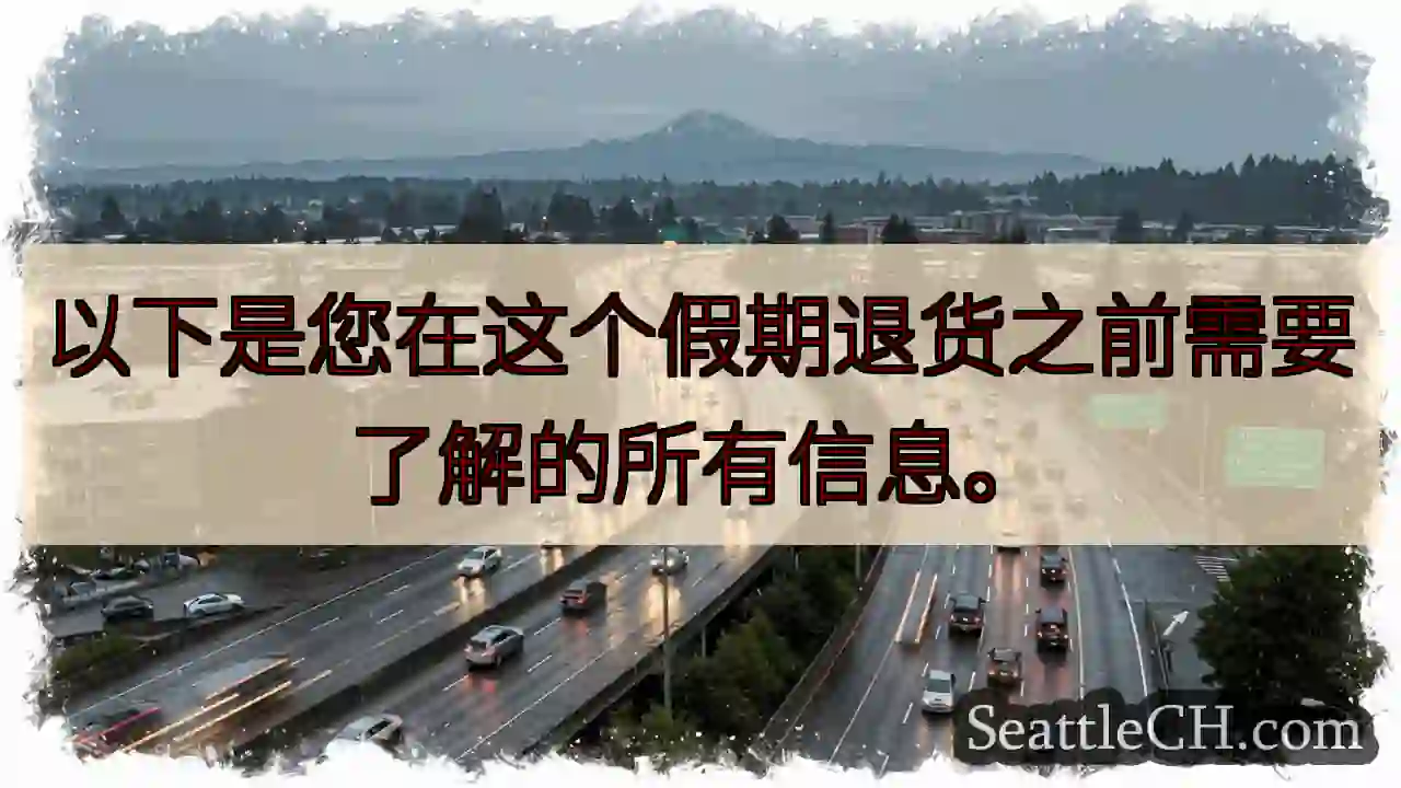 以下是您在这个假期退货之前需要了解的所有信息。