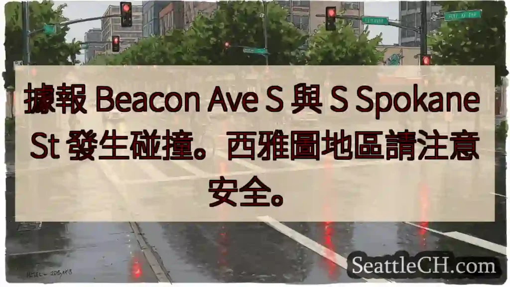 Beacon Ave S & S Spokane St 碰撞！