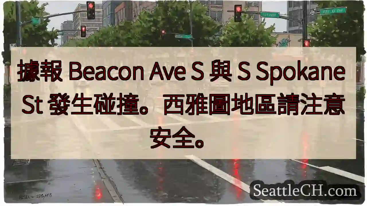 Beacon Ave S & S Spokane St 碰撞！