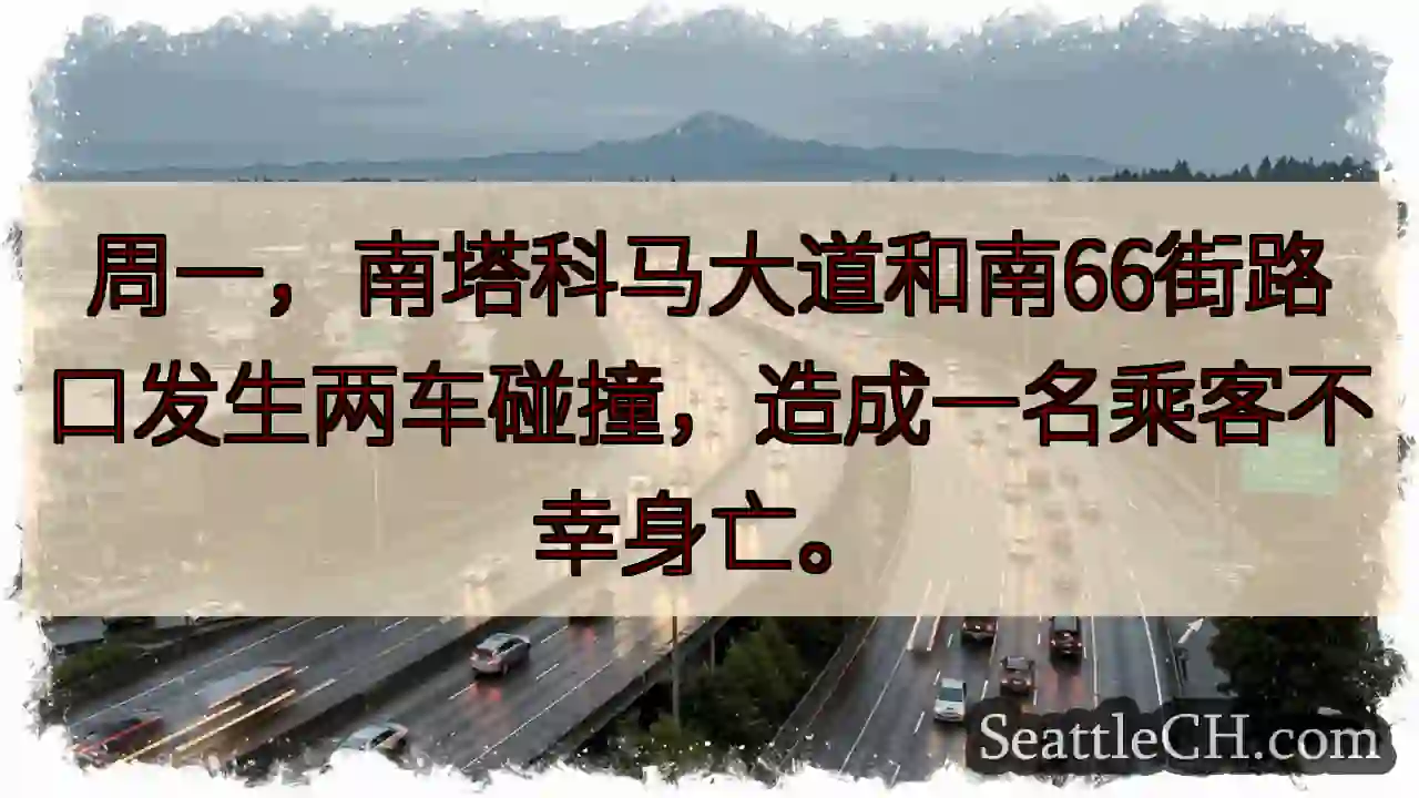 南塔科马车祸！一人身亡