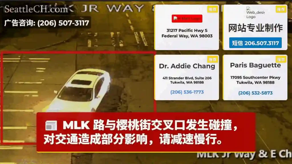 路口碰撞！减速慢行！