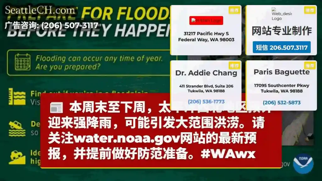 西北太平洋：强雨预警！关注水情！