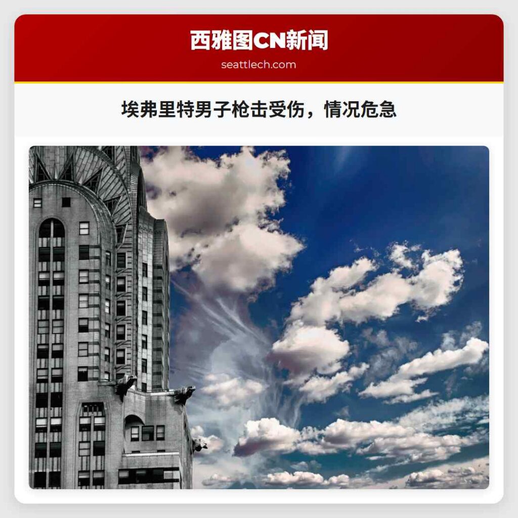 埃弗里特男子枪击受伤，情况危急