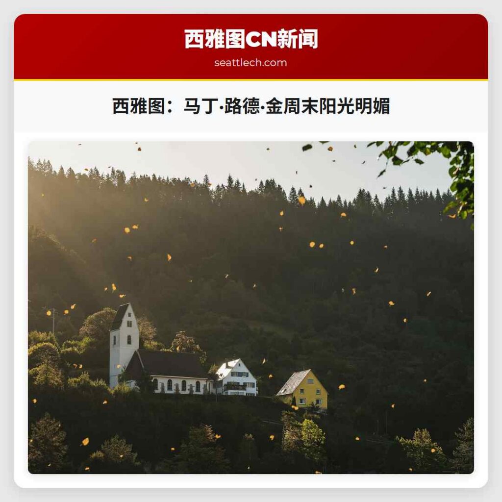 西雅图：马丁·路德·金周末阳光明媚