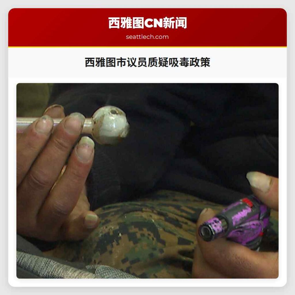西雅图市议员质疑吸毒政策