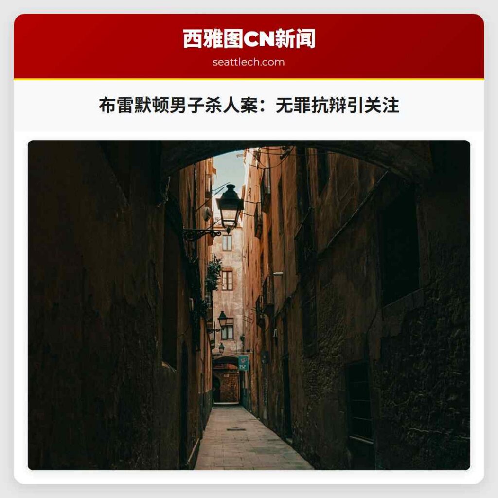 布雷默顿男子杀人案：无罪抗辩引关注