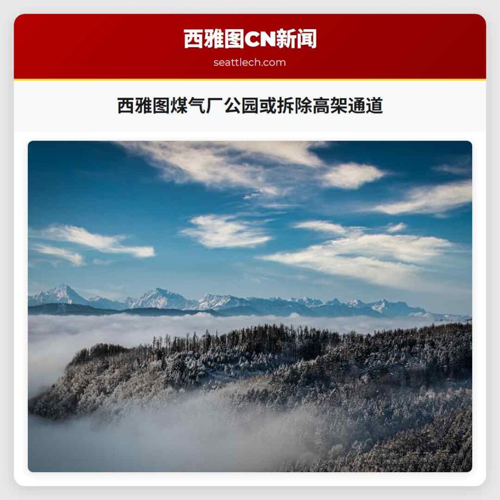 西雅图煤气厂公园或拆除高架通道