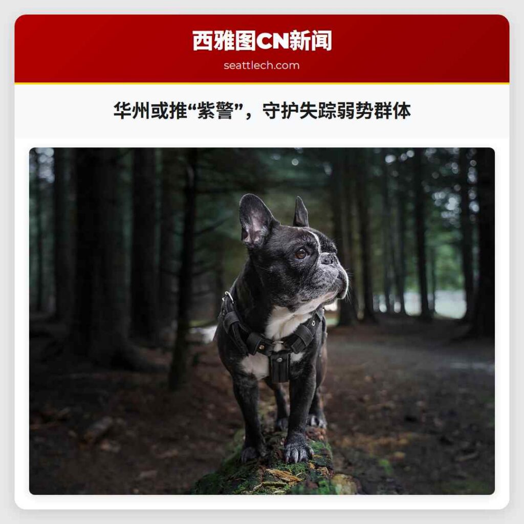 华州或推“紫警”，守护失踪弱势群体