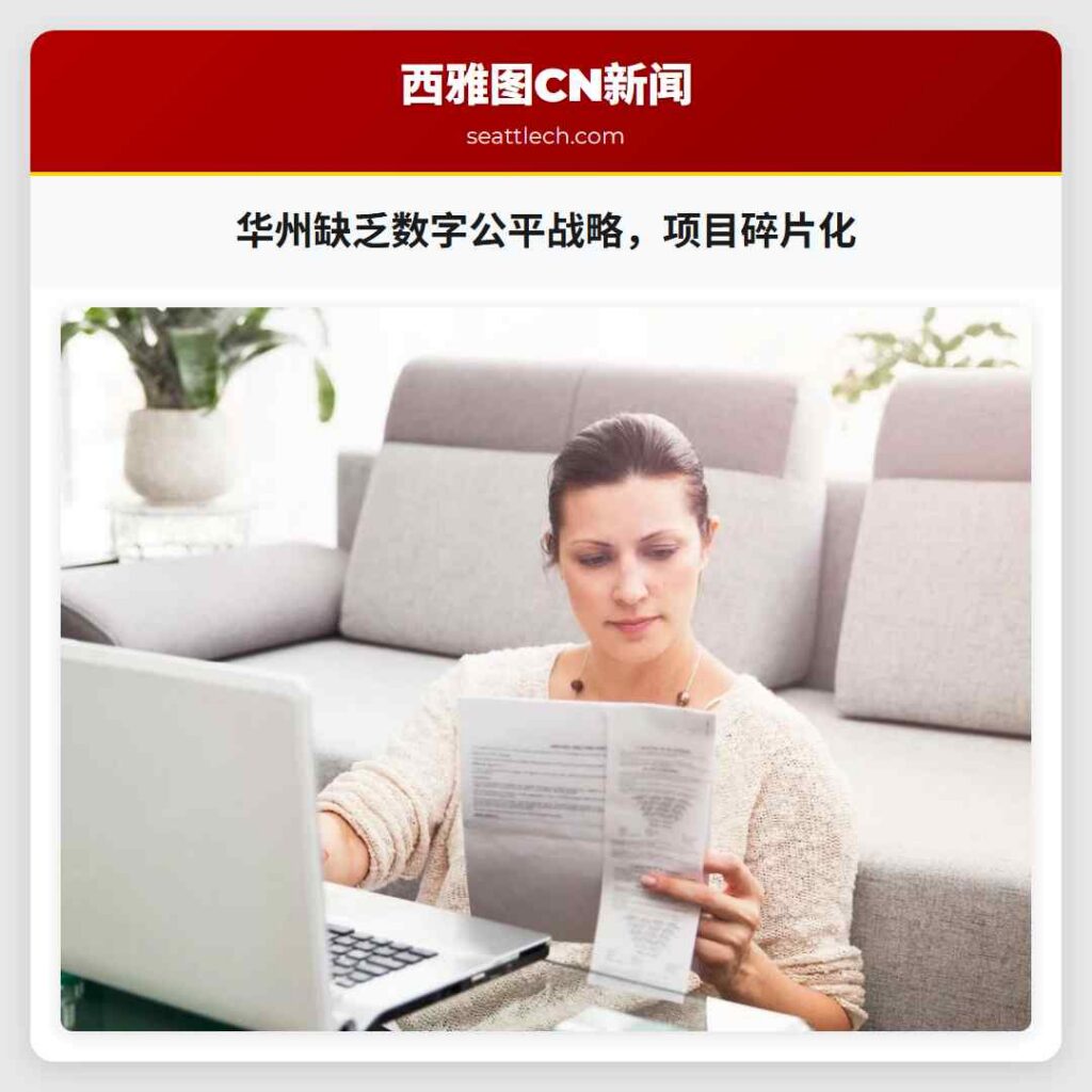 华州缺乏数字公平战略，项目碎片化