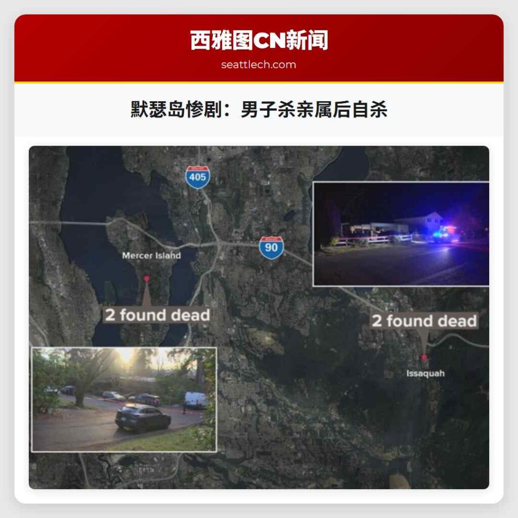 默瑟岛惨剧:男子杀亲属后自杀