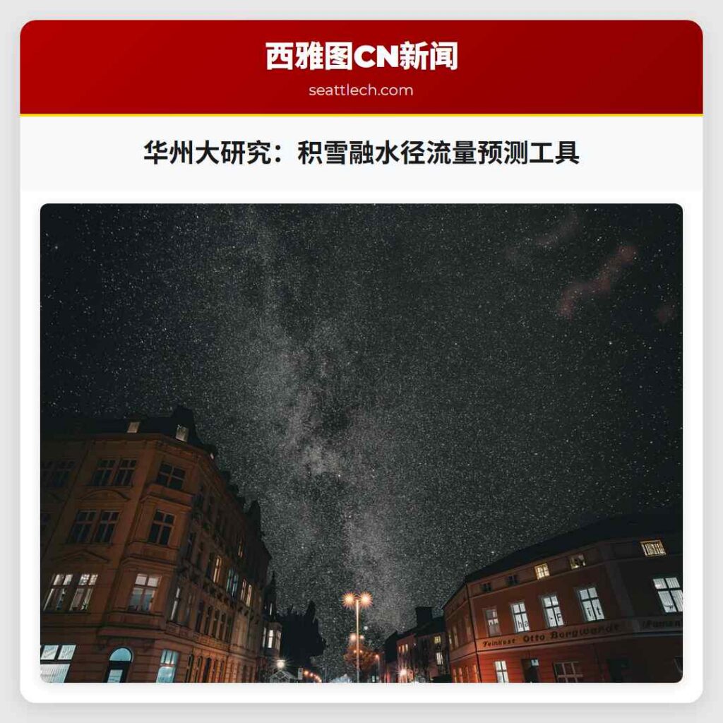 华州大研究：积雪融水径流量预测工具