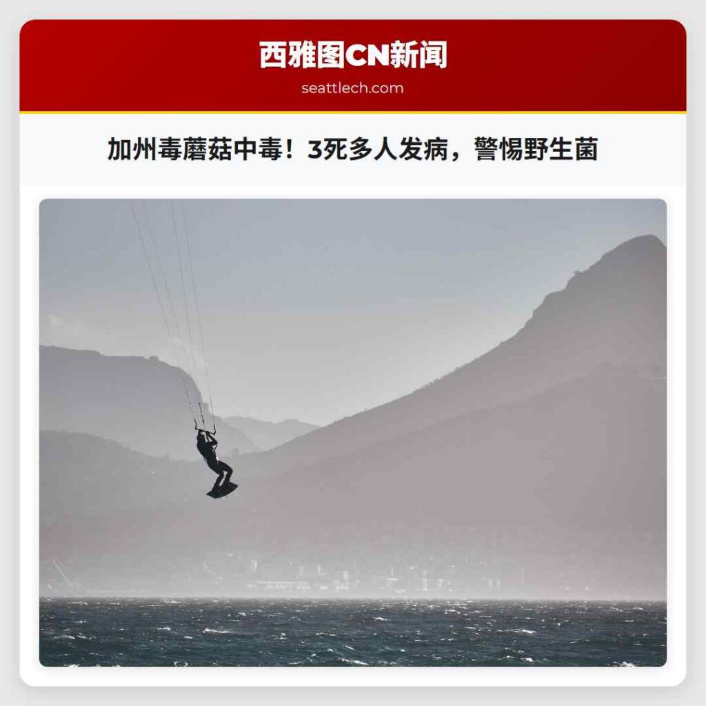 加州毒蘑菇中毒！3死多人发病，警惕野生菌