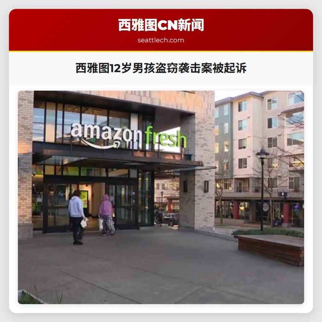 西雅图12岁男孩盗窃袭击案被起诉