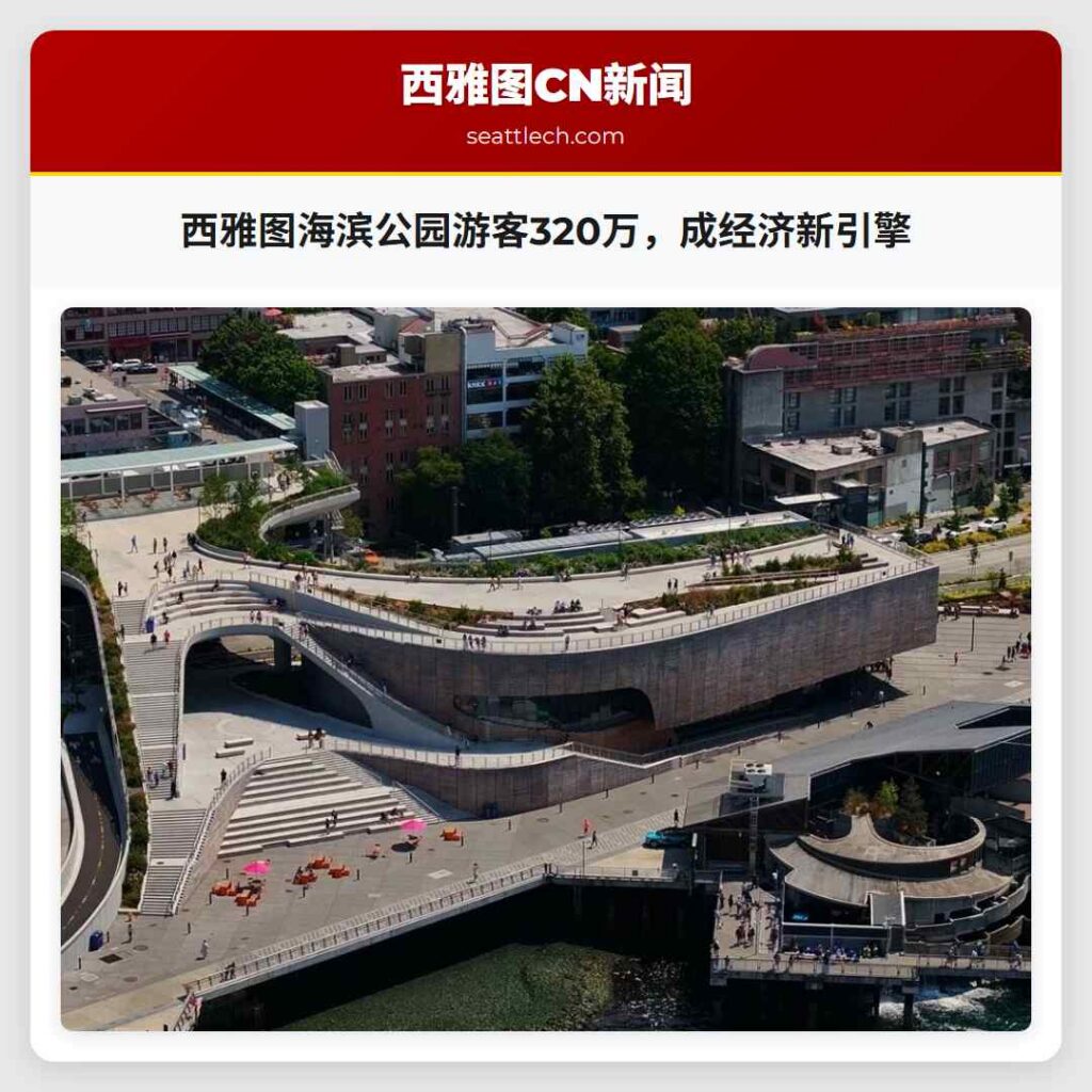 西雅图海滨公园游客320万,成经济新引擎