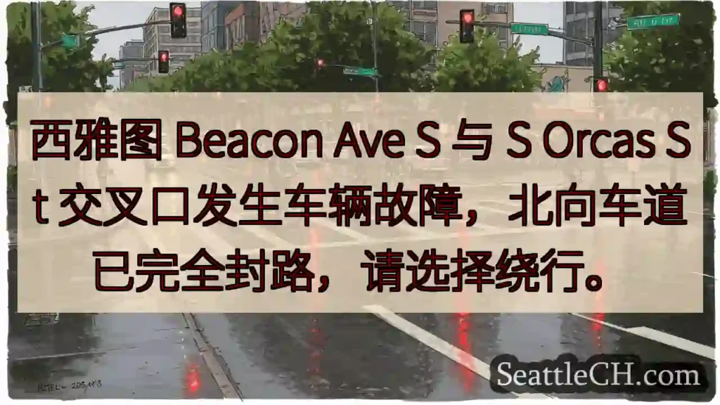 西雅图：Beacon Ave S 封路！