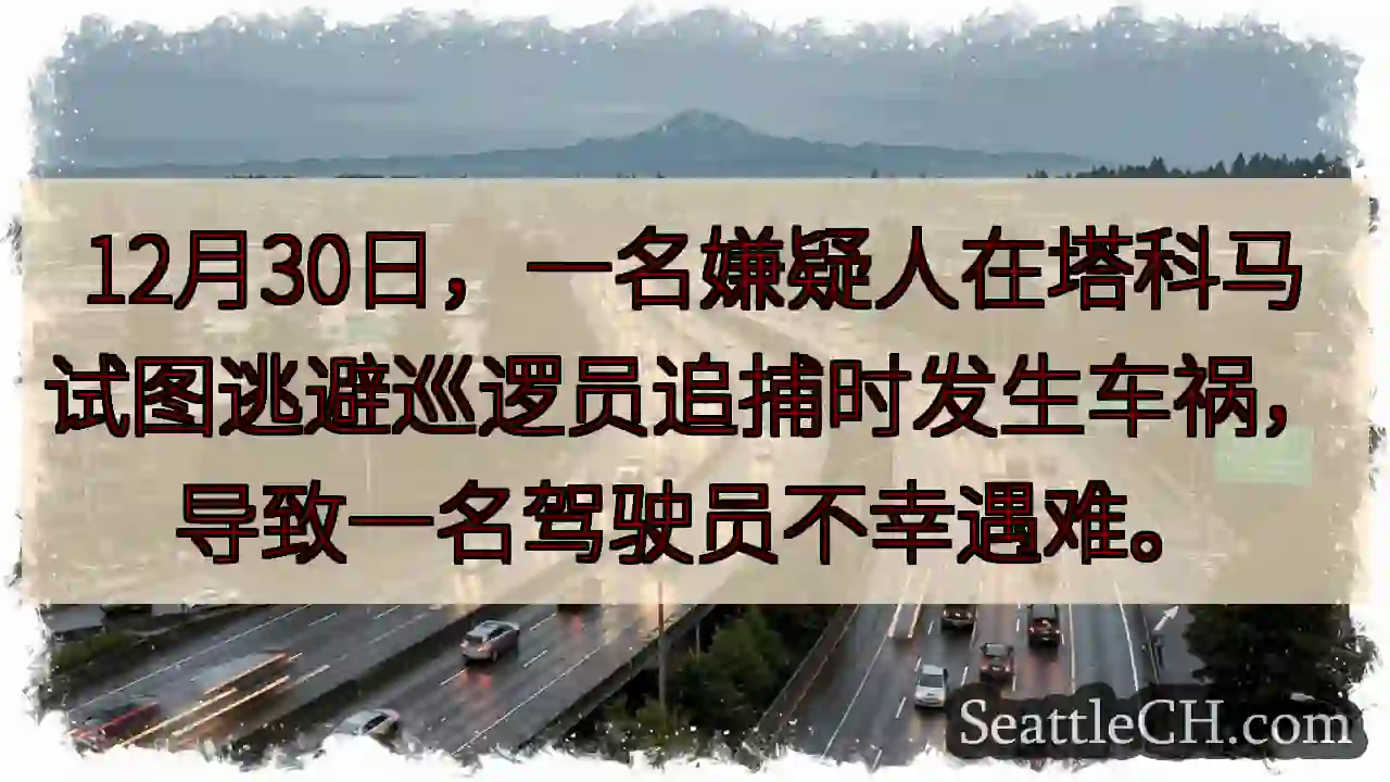 塔科马车祸：一人遇难