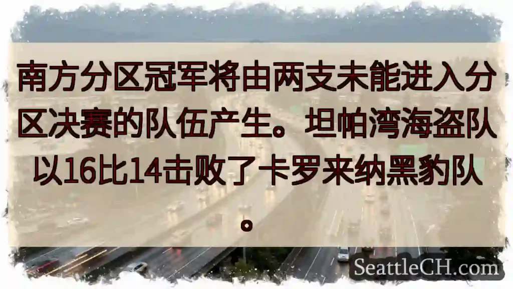 海盗险胜黑豹！分区冠军悬念？
