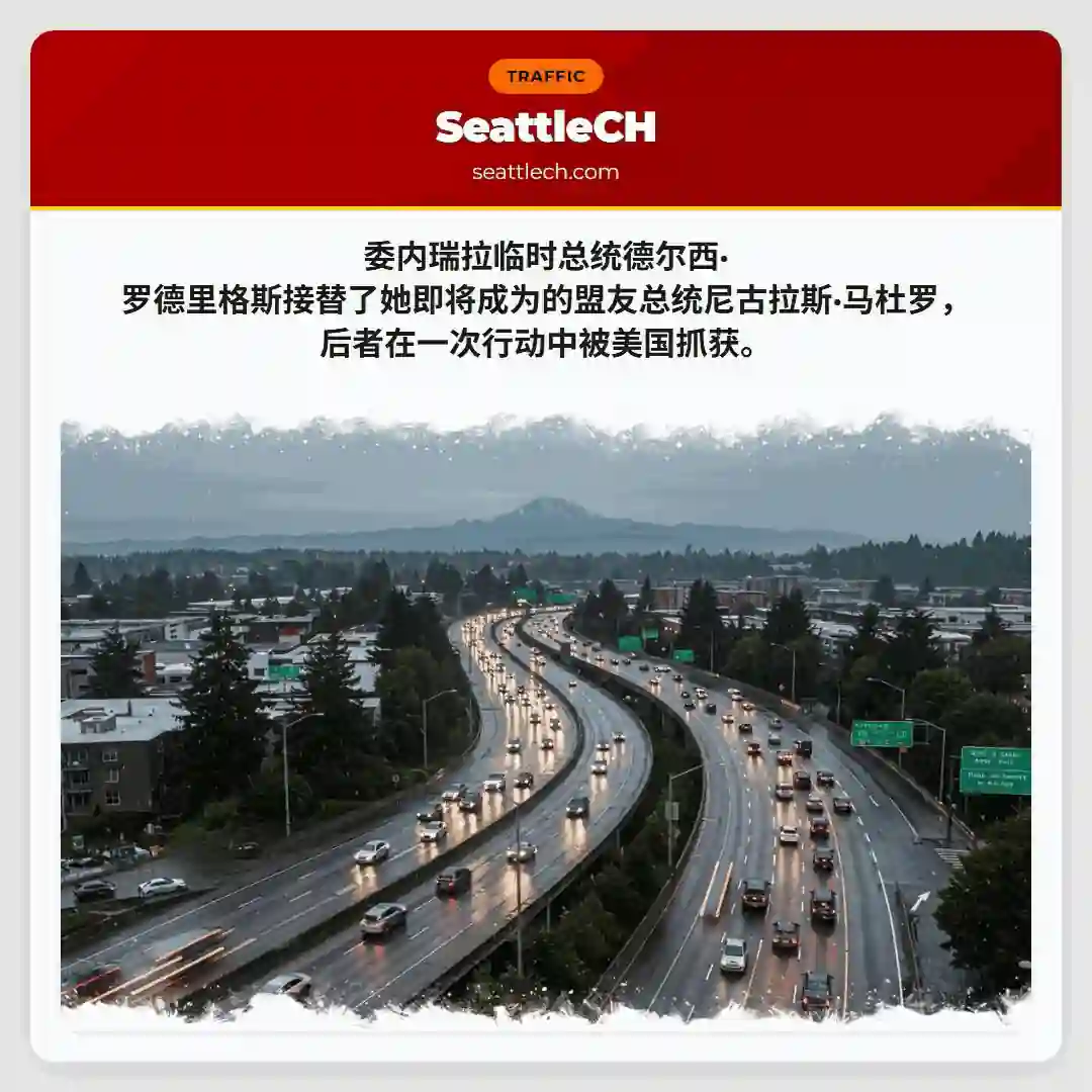 委内瑞拉临时总统德尔西·罗德里格斯接替了她即将成为的盟友总统尼古拉斯·马杜罗，后者在一次行动中被美国