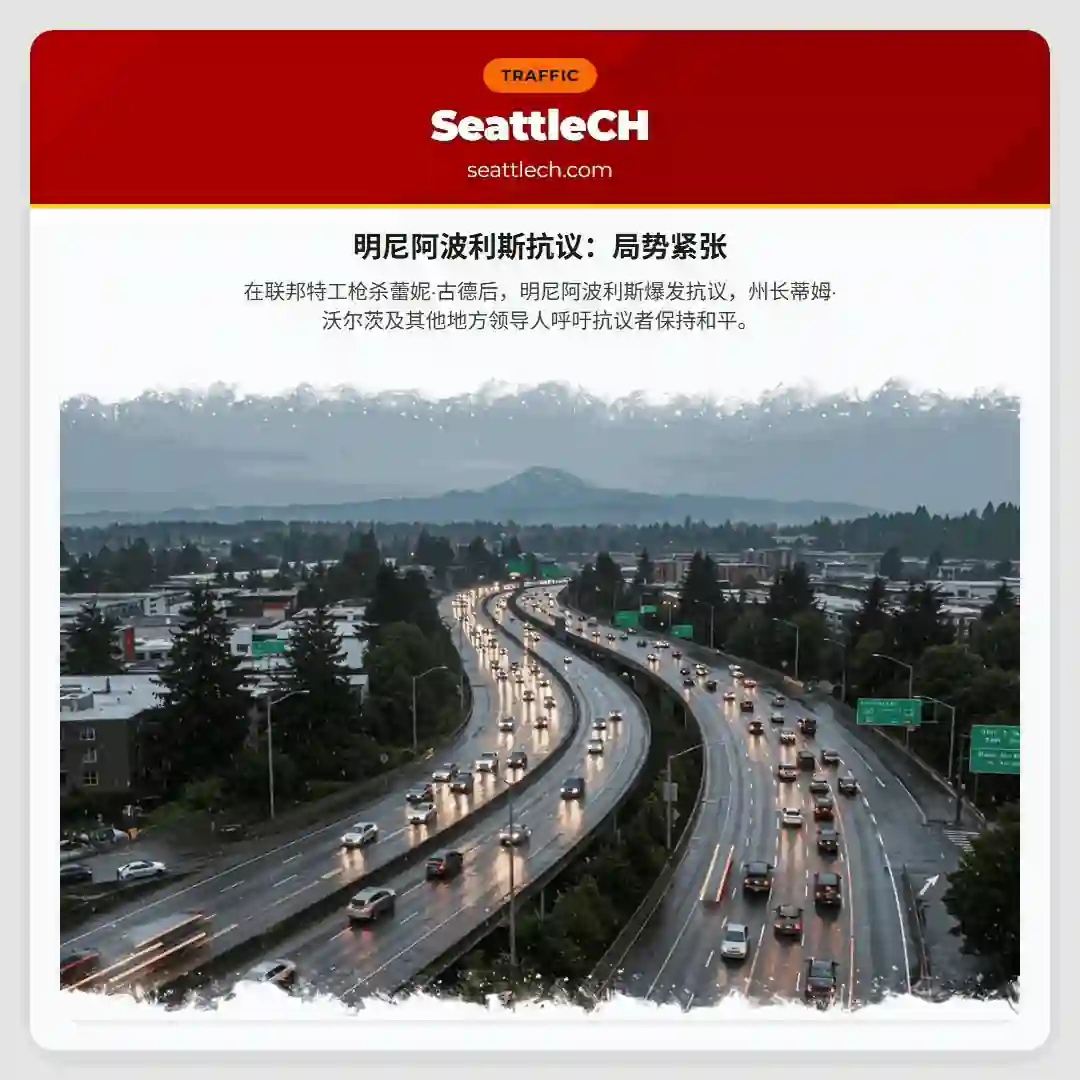 明尼阿波利斯抗议：局势紧张