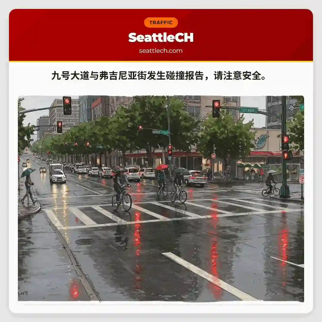 注意！九号大道事故