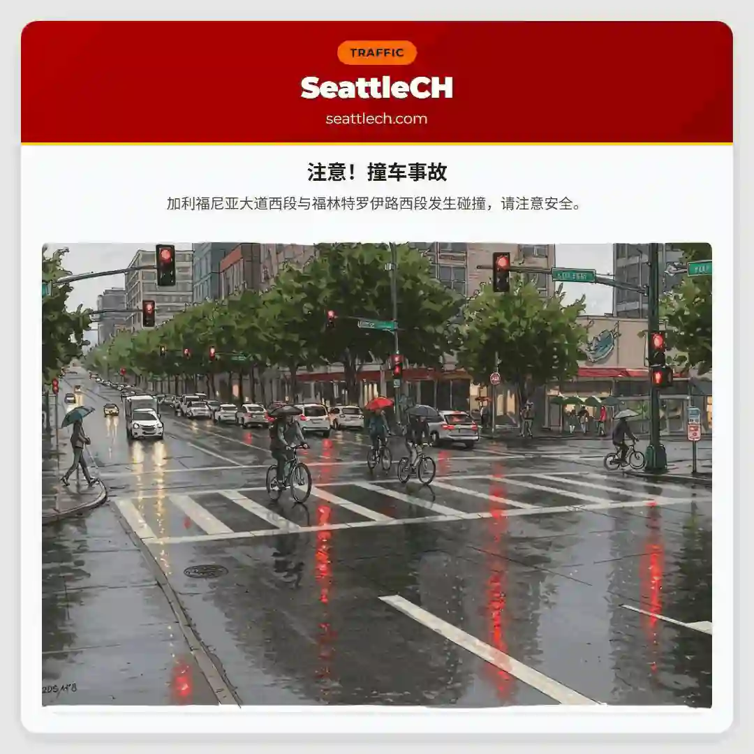 注意！撞车事故