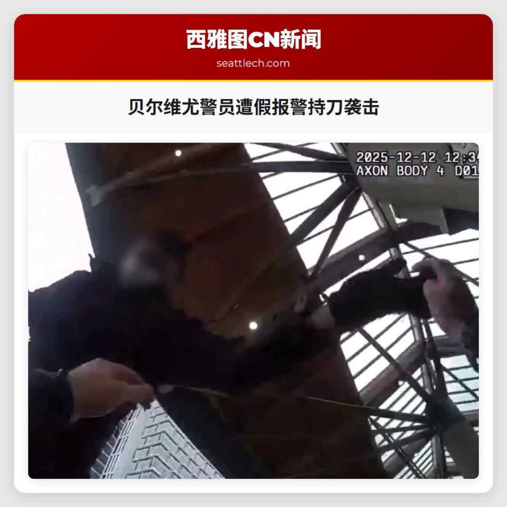 贝尔维尤警员遭假报警持刀袭击