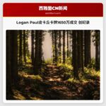 Logan Paul珍藏皮卡丘卡牌以1650万美元成交 创拍卖纪录