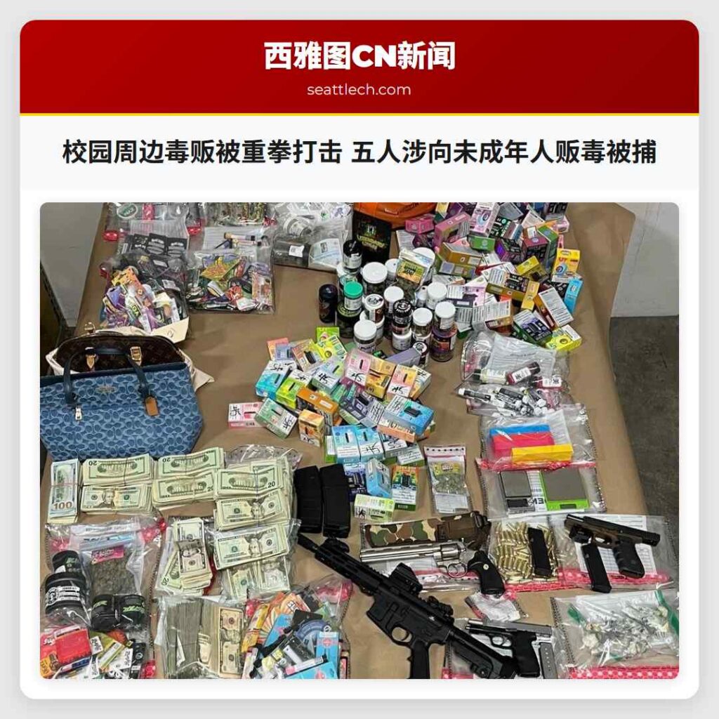 校园周边毒贩被重拳打击 五人涉向未成年人贩毒被捕