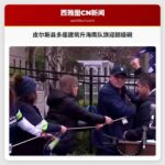 皮尔斯县在超级碗前于多座建筑升起西雅图海鹰队旗帜