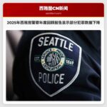2025年西雅图警察年度回顾报告显示部分犯罪数据下降