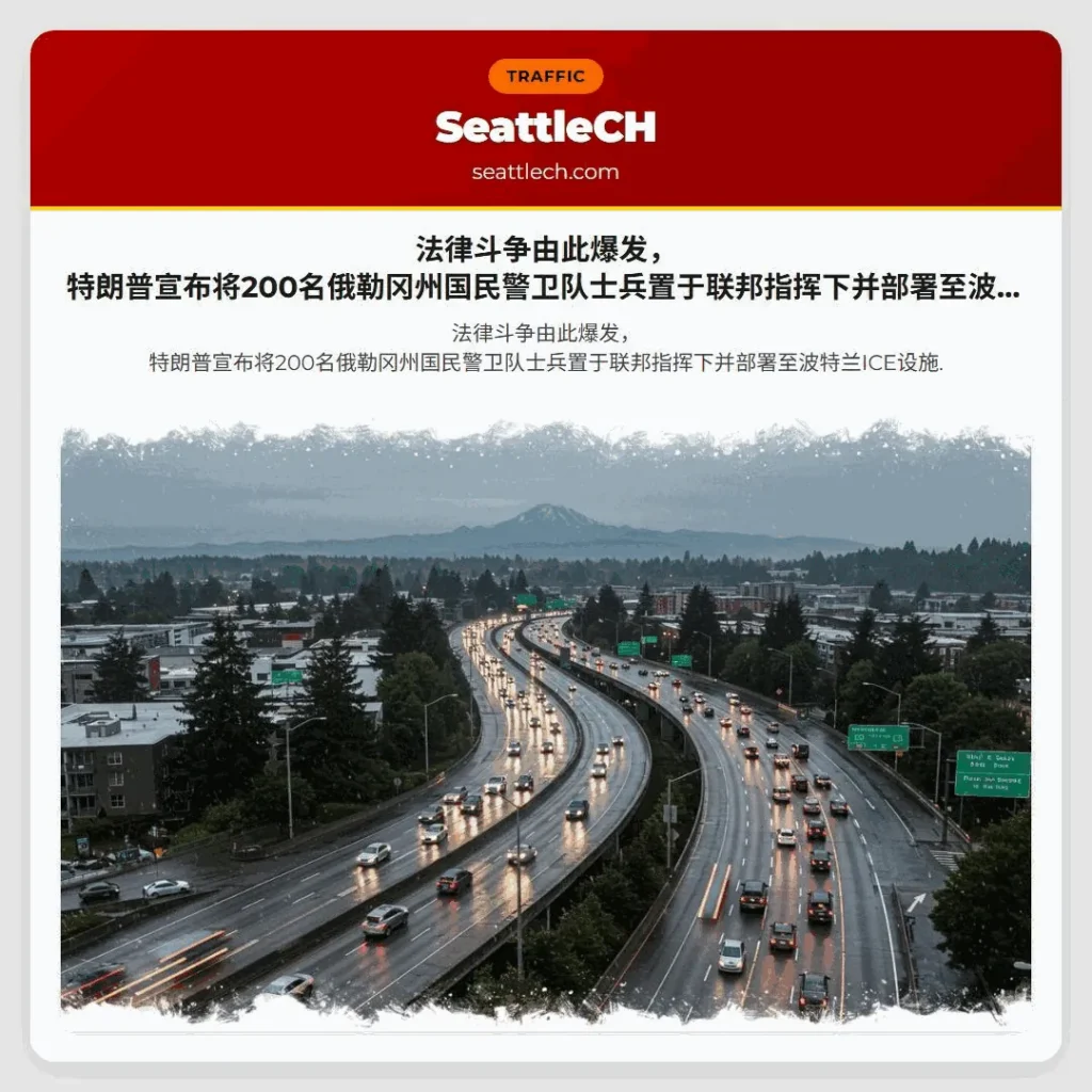 法律斗争由此爆发，特朗普宣布将200名俄勒冈州国民警卫队士兵置于联邦指挥下并部署至波特兰ICE设施.