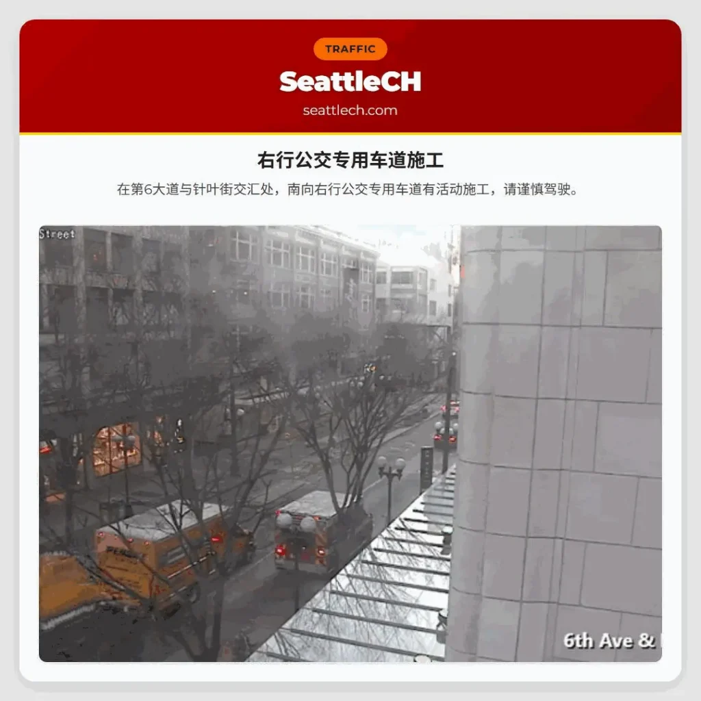 右行公交专用车道施工