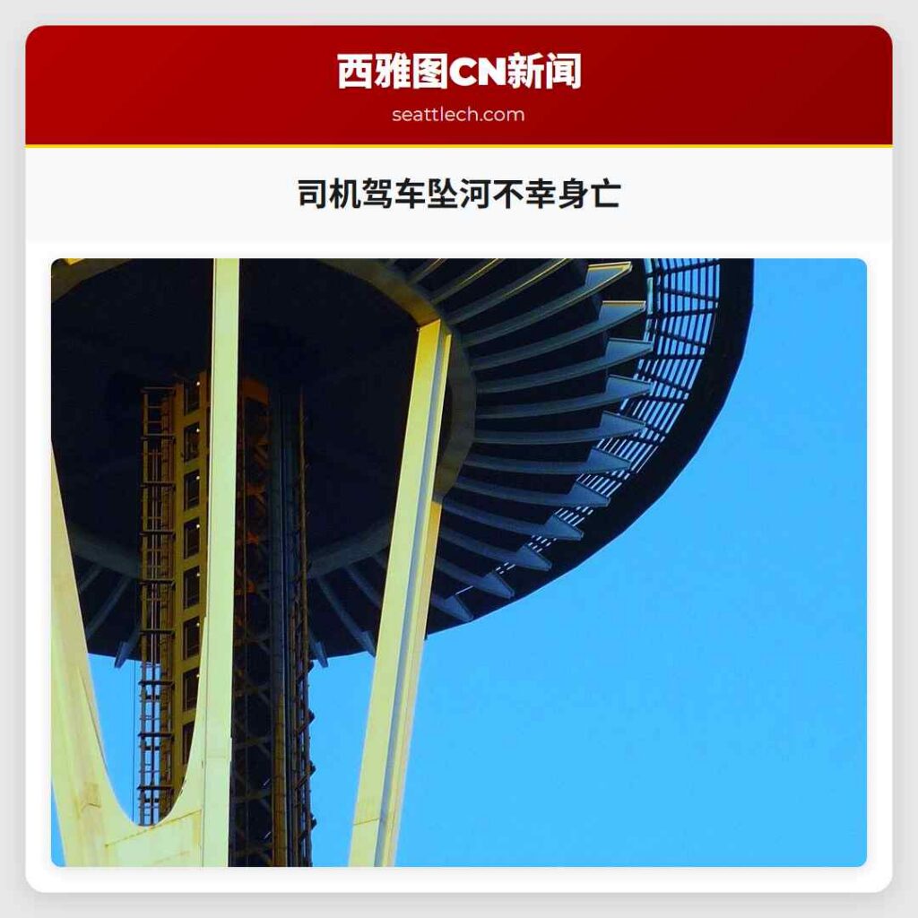 司机驾车坠河不幸身亡