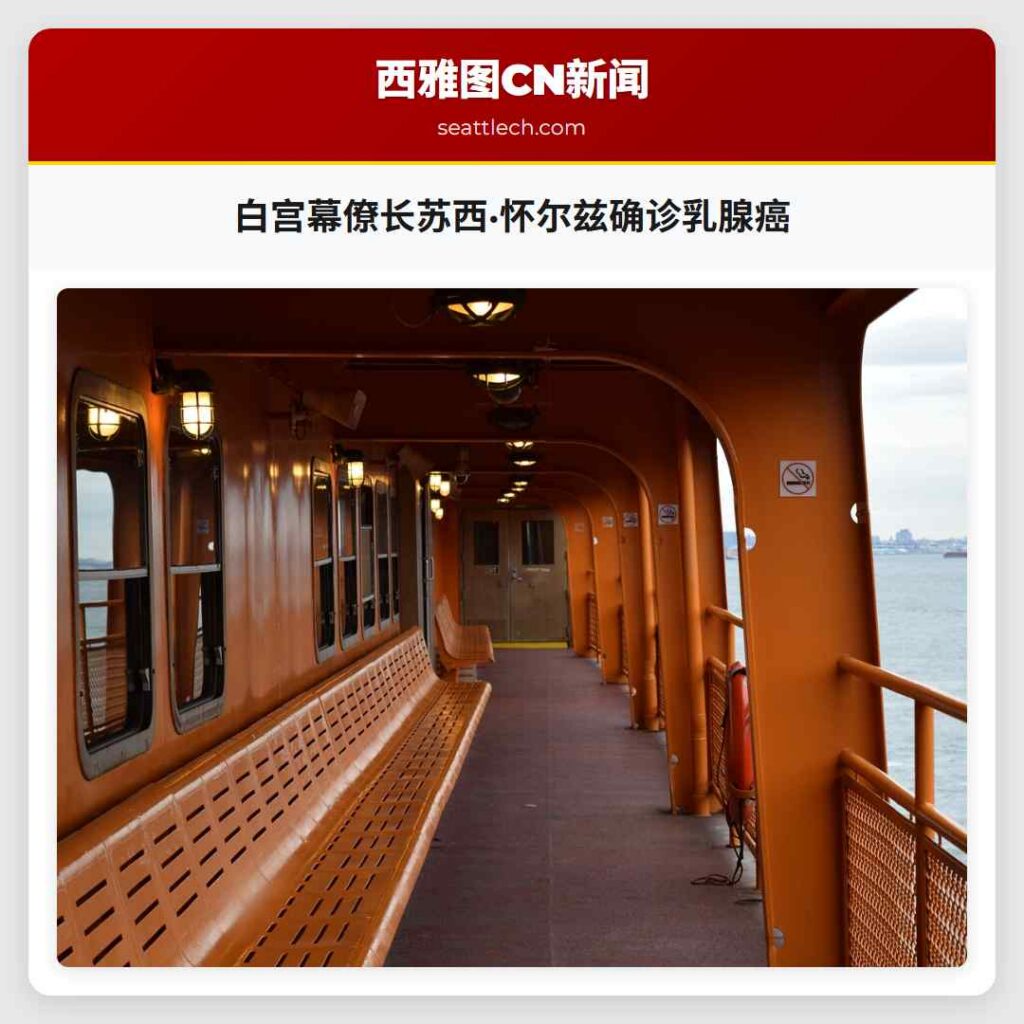 白宫幕僚长苏西·怀尔兹确诊乳腺癌