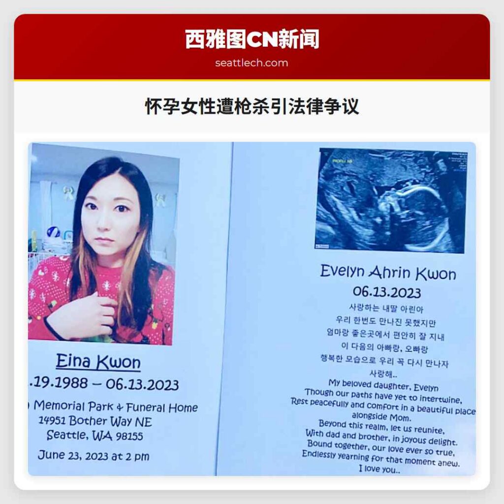 怀孕女性遭枪杀引法律争议