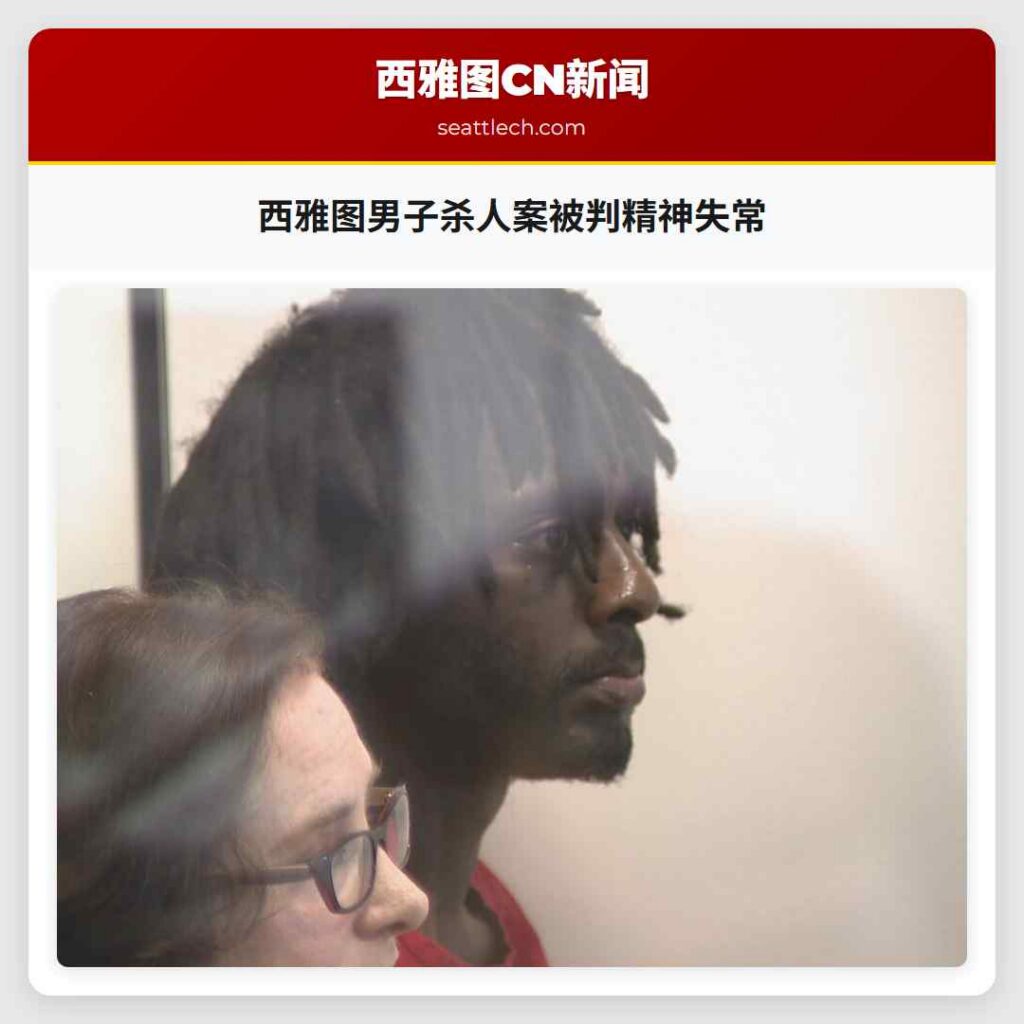 西雅图男子杀人案被判精神失常