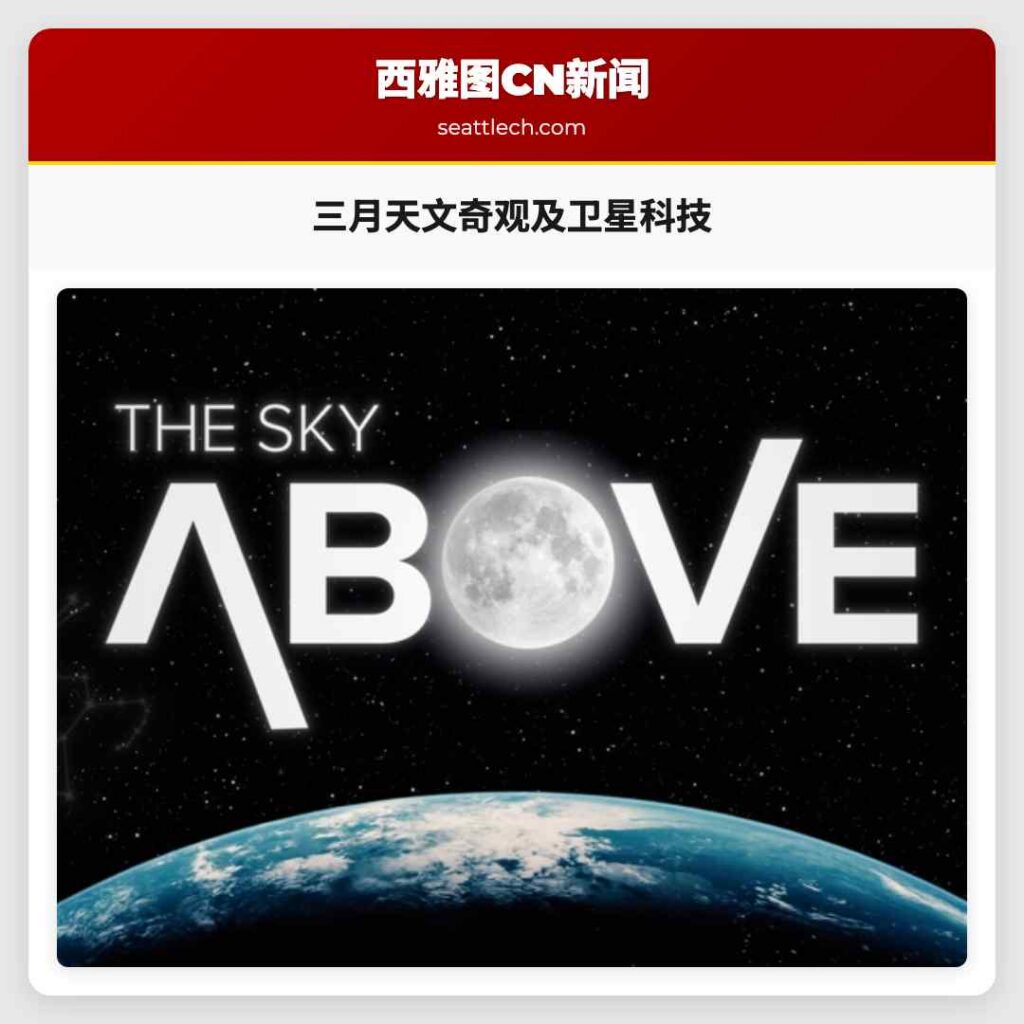 三月天文奇观及卫星科技