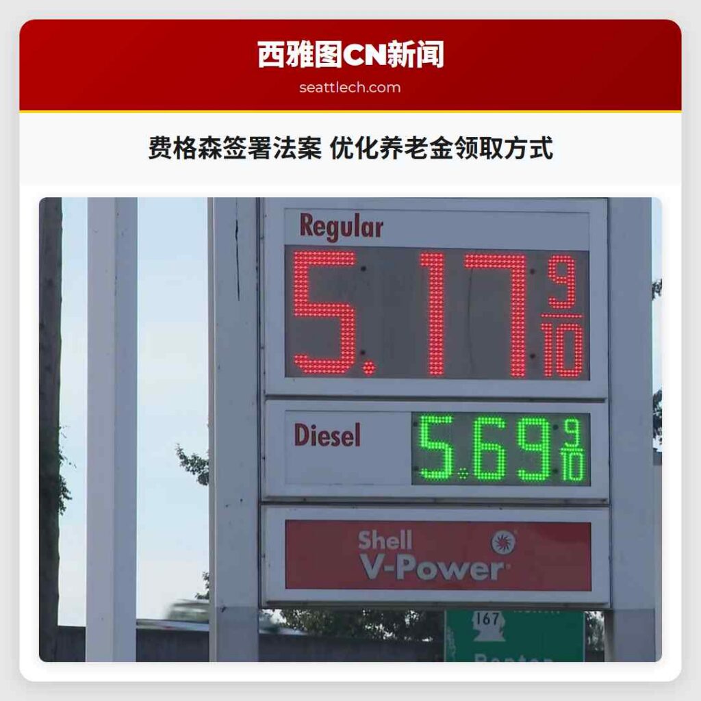 费格森签署法案 优化养老金领取方式