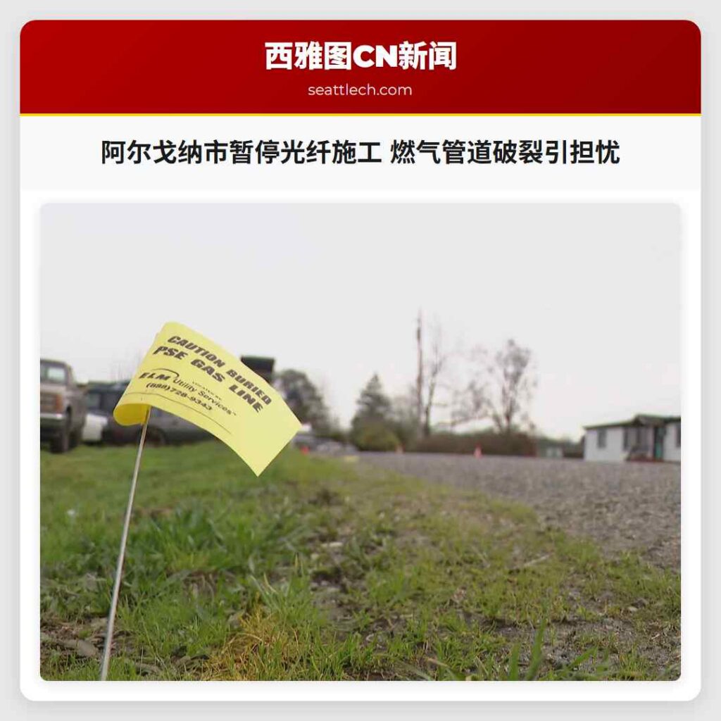 阿尔戈纳市暂停光纤施工 燃气管道破裂引担忧