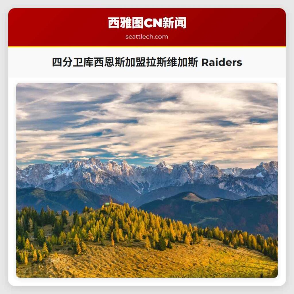 四分卫库西恩斯加盟拉斯维加斯 Raiders