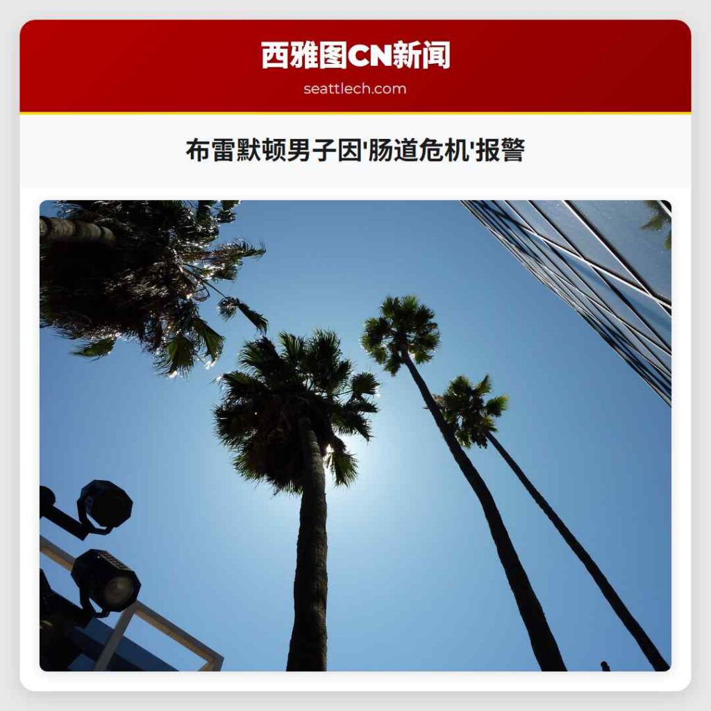 布雷默顿男子因'肠道危机'报警