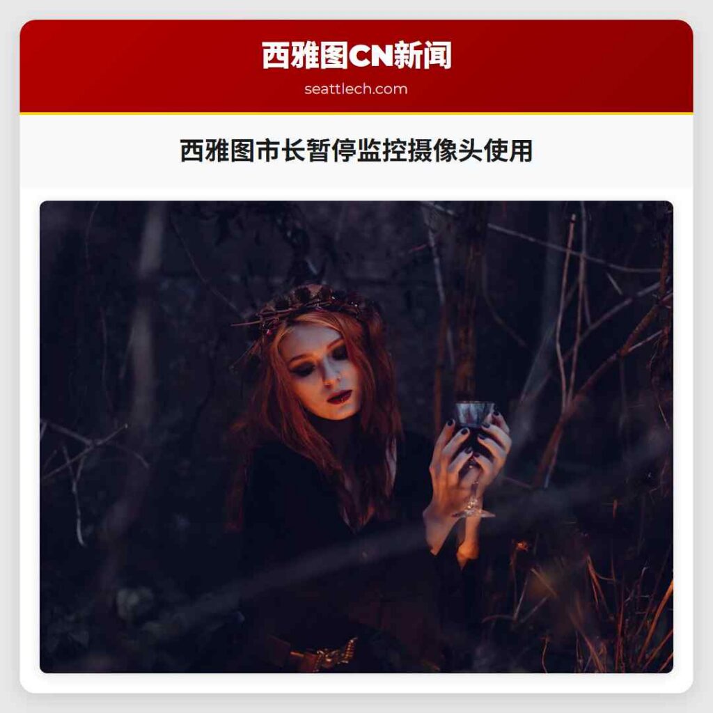 西雅图市长暂停监控摄像头使用