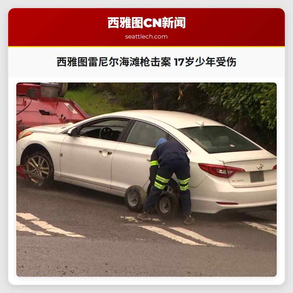 西雅图雷尼尔海滩枪击案 17岁少年受伤