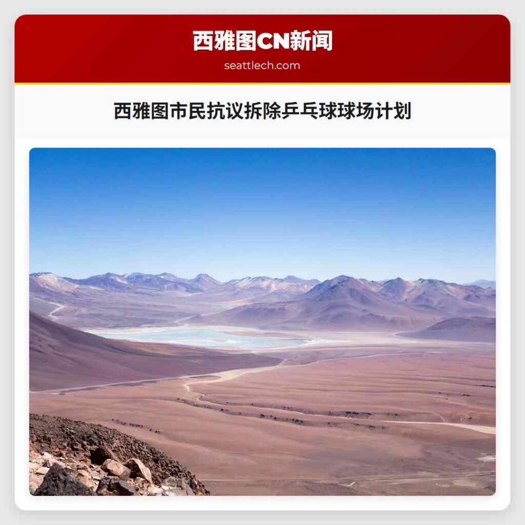 西雅图市民抗议拆除乒乓球球场计划