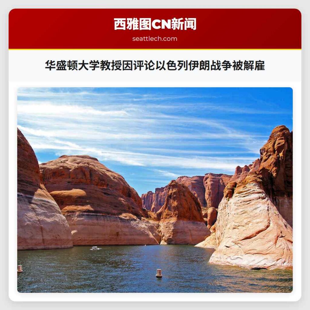 华盛顿大学教授因评论以色列伊朗战争被解雇