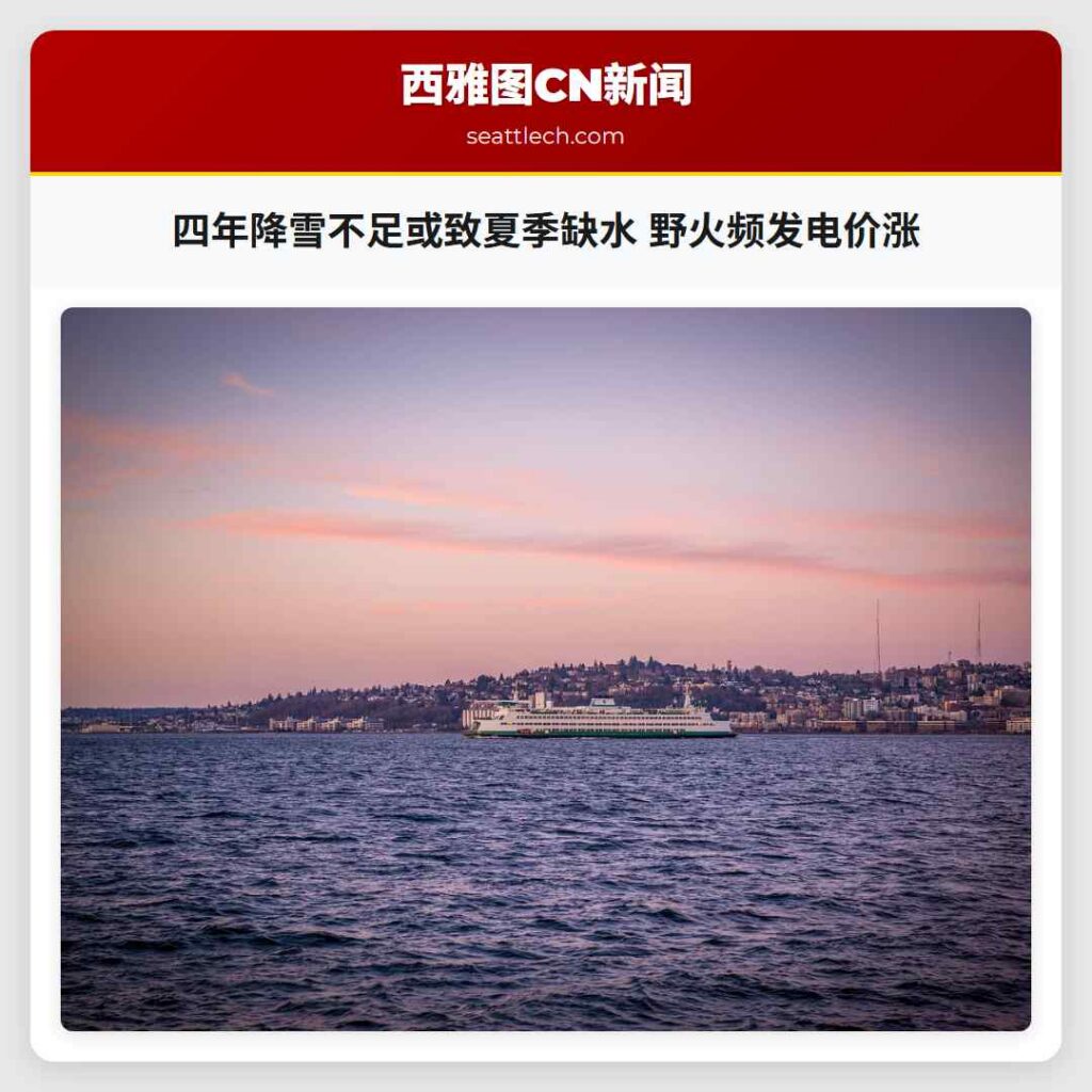 四年降雪不足或致夏季缺水 野火频发电价涨