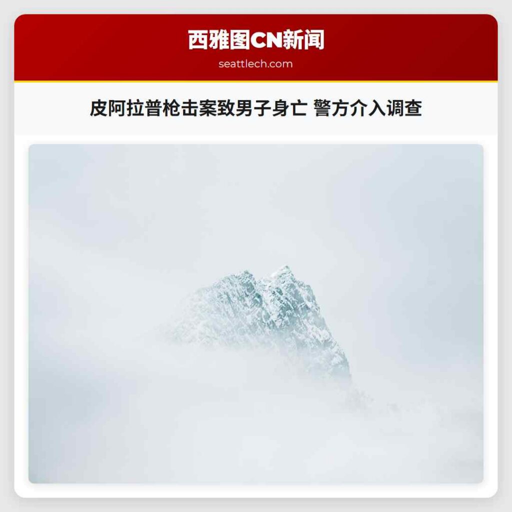 皮阿拉普枪击案致男子身亡 警方介入调查