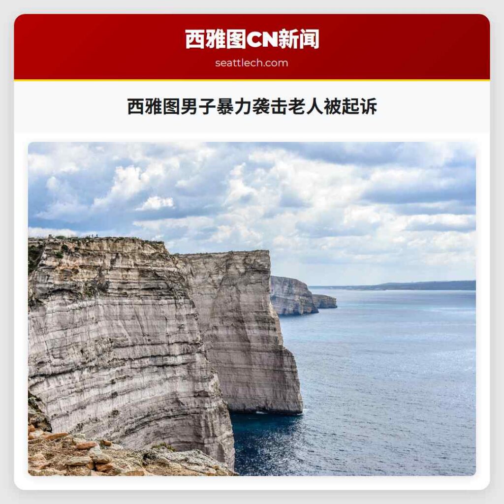 西雅图男子暴力袭击老人被起诉
