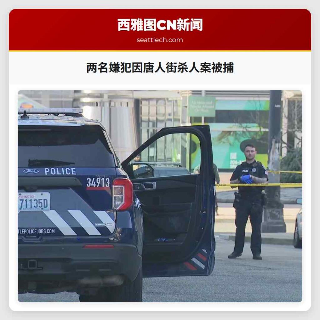 两名嫌犯因唐人街杀人案被捕