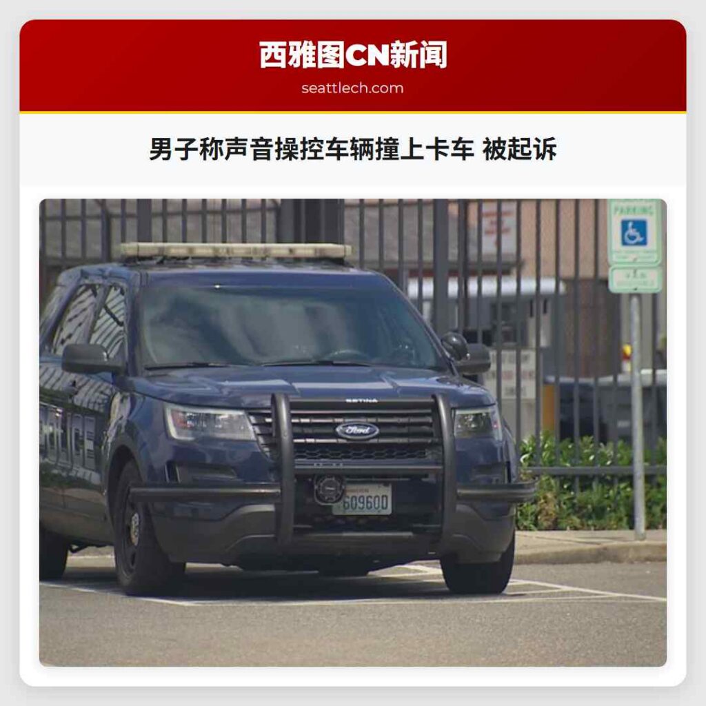 男子称声音操控车辆撞上卡车 被起诉